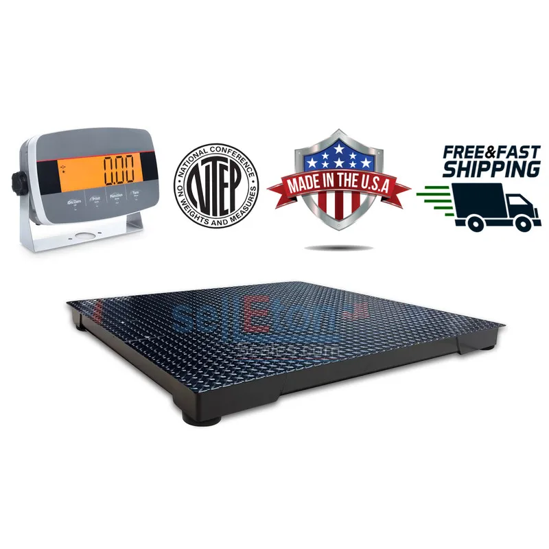Весы SellEton SL-900-USA 48" x 48" floor scale NTEP certified 4' x 4' Pallet Sca