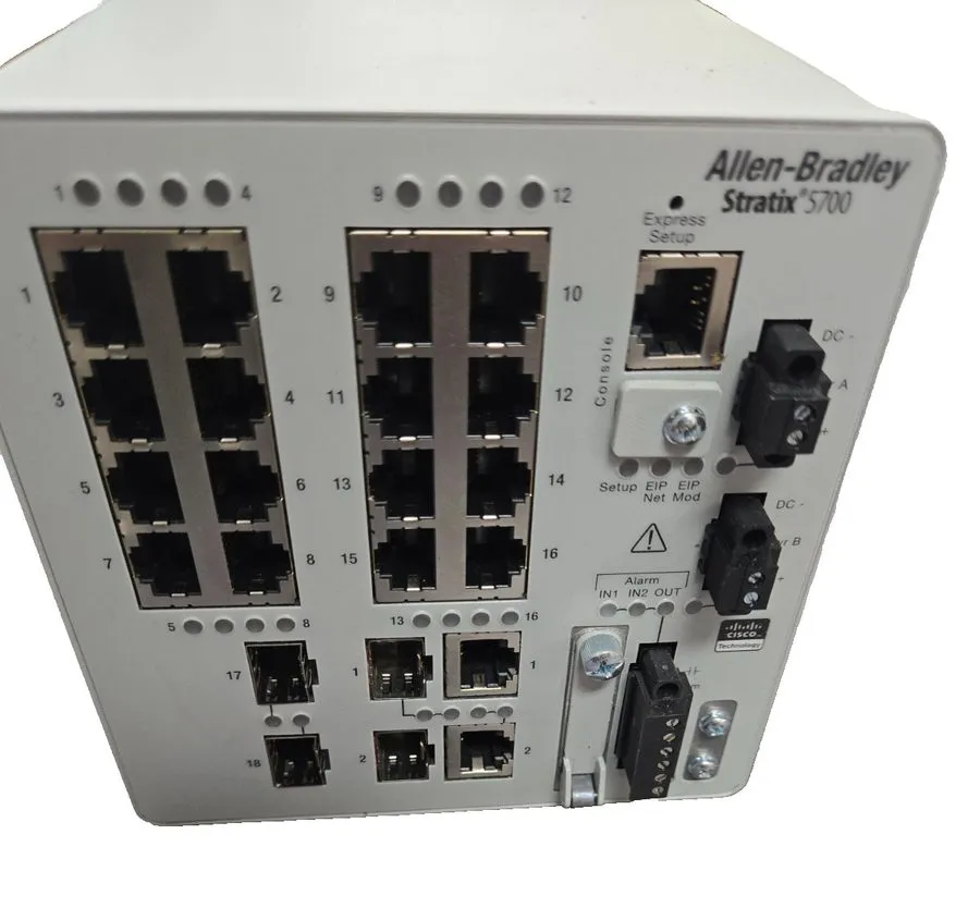 Коммутатор Allen-Bradley 1783-BMS20CGP Stratix 5700 Ethernet Switch, 18-Port w/2