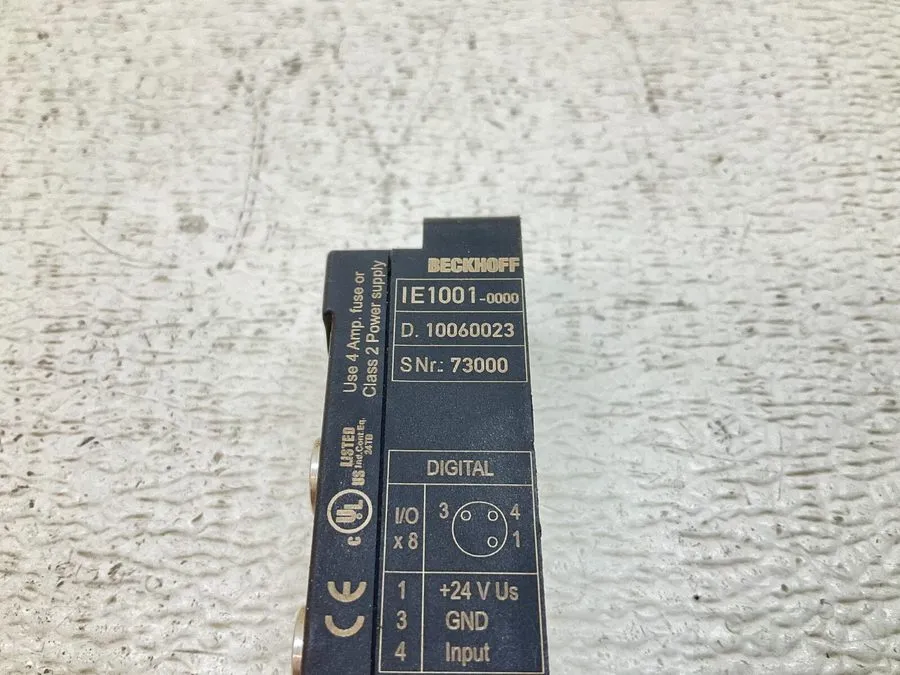 Beckhoff IE1001-0000 Extension Block IE1001 (VT)