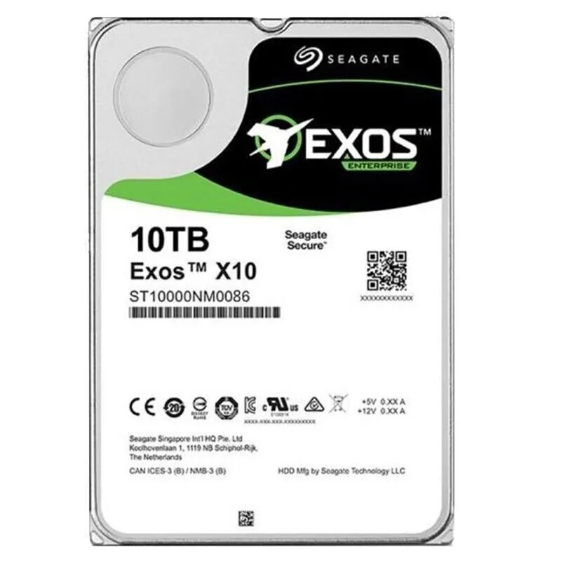 Жёсткий диск 2-88 bad sectors Seagate ST10000NM0086 Exos 10TB 7.2k 6Gb/s 3.5" SA