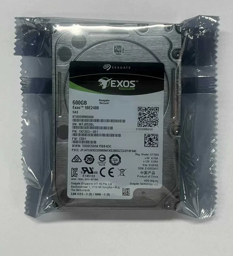 Жёсткий диск Seagate ST600MM0099 600GB 10K RPM 12GB/S SAS 2.5" HDD HARD DRIVE