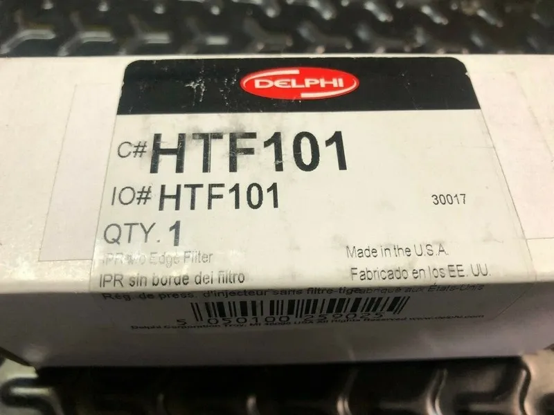 Трубопроводная арматура Delphi HTF101 Fuel Injection Pressure Regulator — фото лота 1