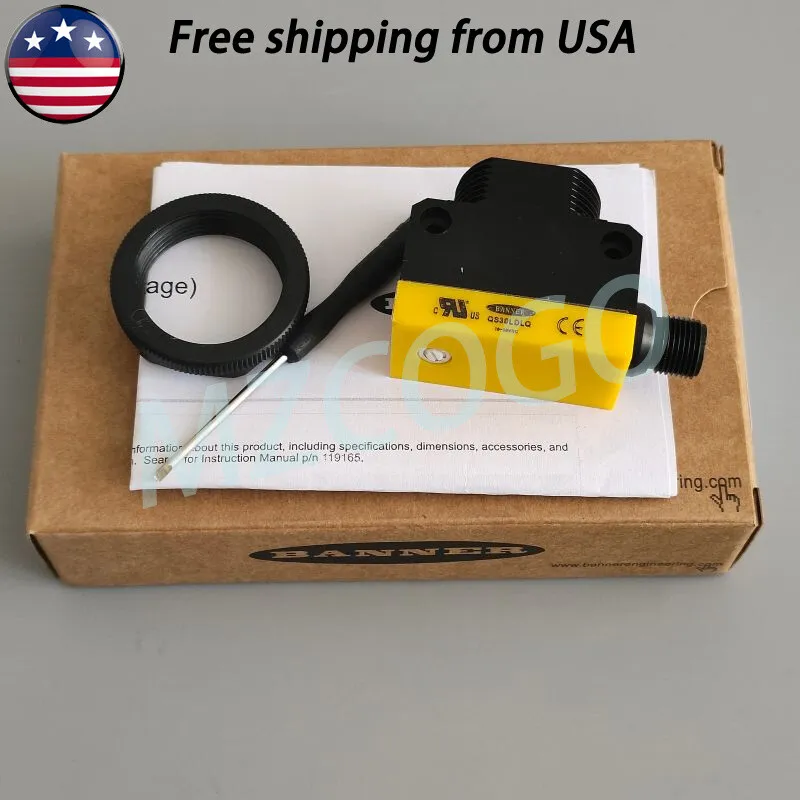 Фотоэлектрический датчик Banner QS30LDLQ Photoelectric Sensor Switch 10-30 VDC
