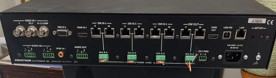 Матричный коммутатор Crestron DM-MD6X1 Digital Media HDMI Matrix Switcher — фото лота 1