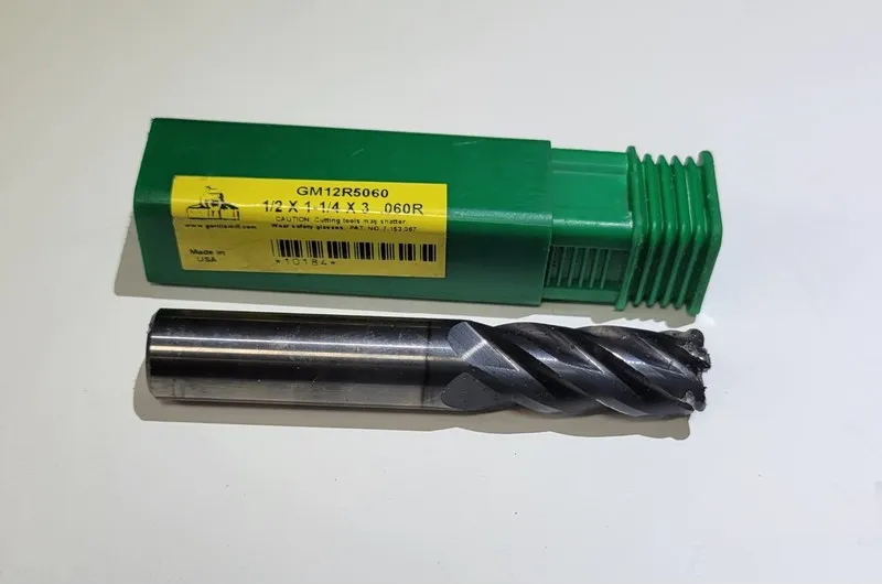 Режущий инструмент Gorilla Mill 10184 GM12R5060 1/2" Carbide .060" Corner Radius — фото лота 2
