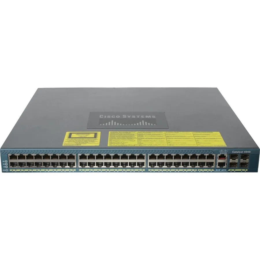 Коммутатор Cisco Catalyst 4948 WS-C4948 V06 48-Port 1U Fully Managed Switch 4x S