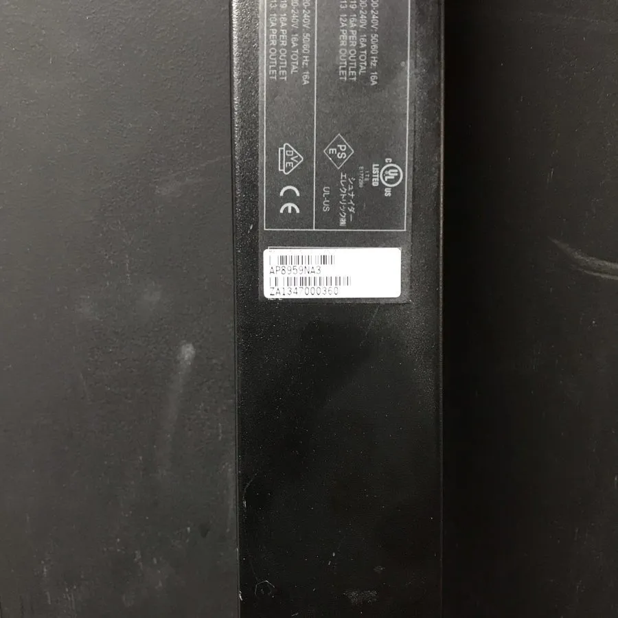 Блок розеток PDU APC AP8959NA3 Switched Rack PDU, 9K Series, 0U, 20A 208V, 21 C1