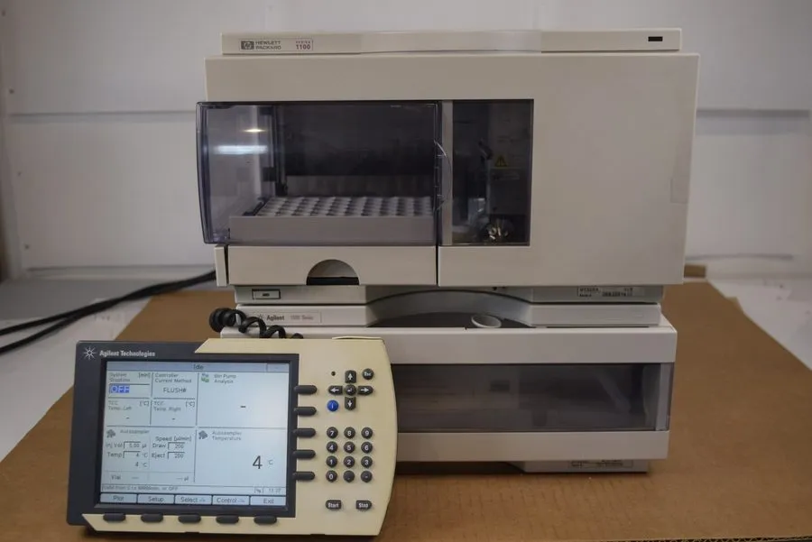 Хроматограф Agilent HP 1100 G1329A ALS HPLC Autosampler Initialization + Video — фото лота 1
