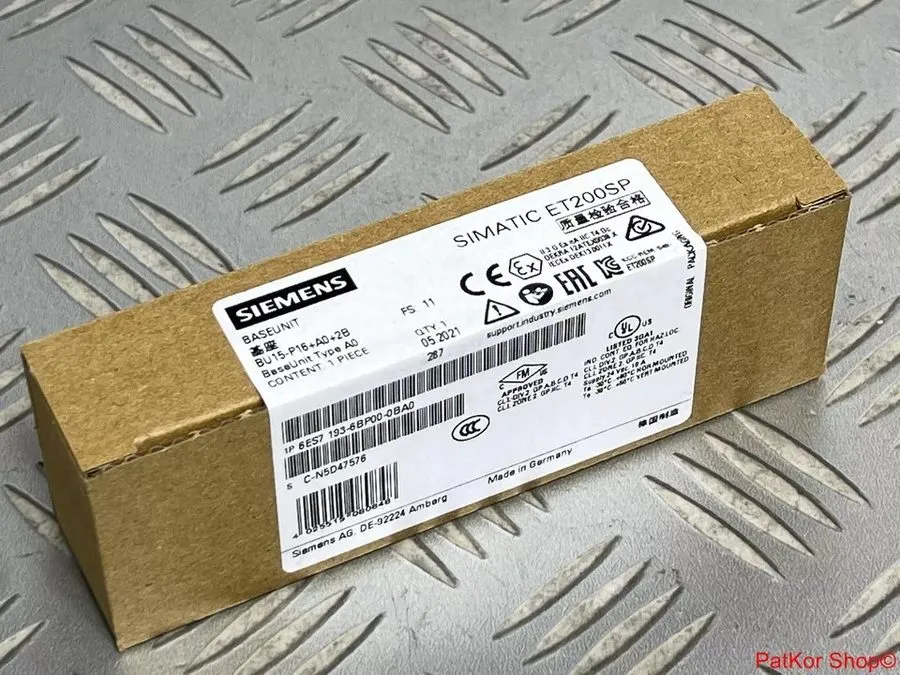 Модуль ввода-вывода SIEMENS BU15-P16+A0+2B 6ES7193-6BP00-0BA0