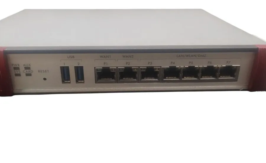 Маршрутизатор ZyXEL ZYWALL110 VPN Firewall With 2 Wan 1 OPT 4 Lan/dmz Ports Rout — фото лота 1