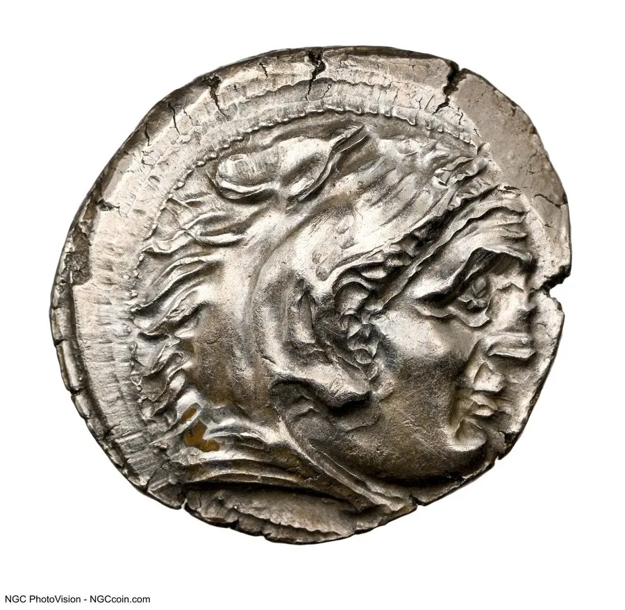 Лабораторный прибор Alexander the Great III AV Stater Gold Macedon Coin 336-323  — фото лота 2