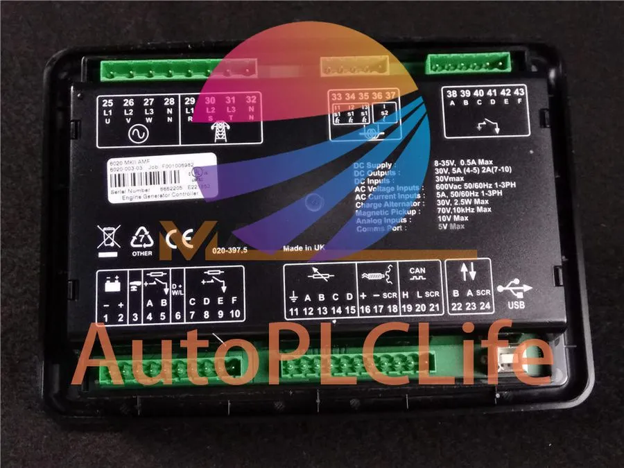 Генератор Deep Sea Electronics DSE6020 Deepsea Generator Controller