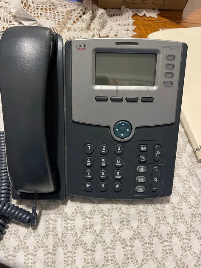 IP-телефон Cisco SPA 504G 4-Line, 2-Port Switch PoE IP Phone