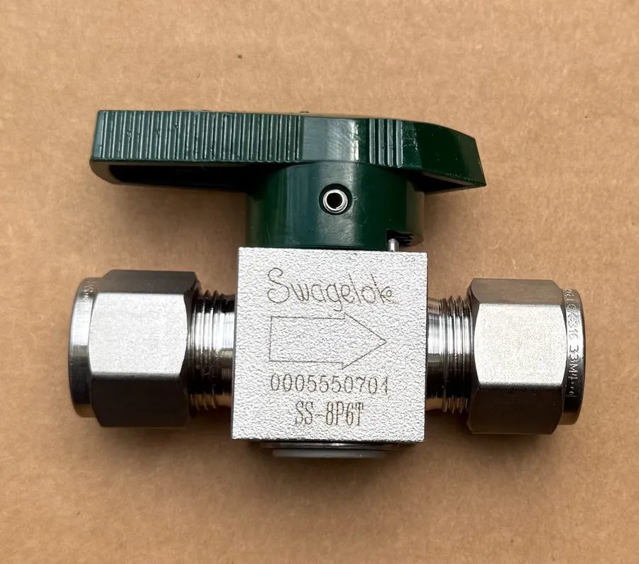 Клапан Swagelok SS-8P6T SS Quarter Turn Instrument Plug Valve FNSP