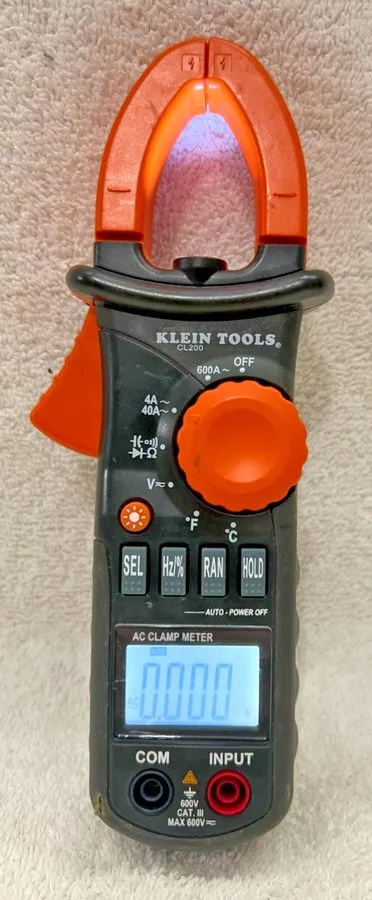 Тестер Klein Tools CL200 400Amp Digital Clamp Meter with Temperature Range