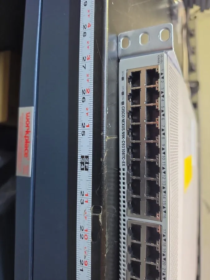 Трансивер Cisco N9K-C93108TC-EX 9000 48-Port 10GBase-T 6-Port 100G QSFP28 2 AC