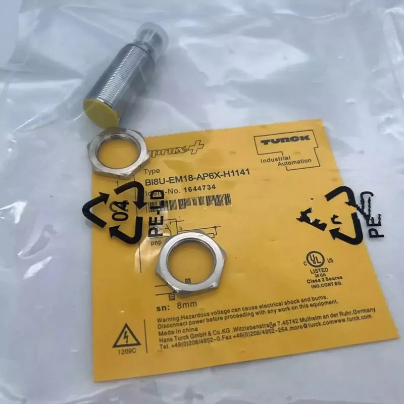 Датчик приближения TURCK BI8U-EM18-AP6X-H1141 Inductive, Proximity Sensor, UPROX