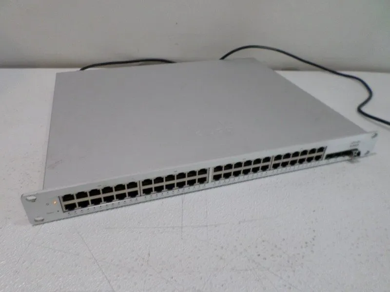 Коммутатор Cisco Meraki MS220-48LP 48 Ports 370W POE Ethernet 4xSFP Switch UNCLA