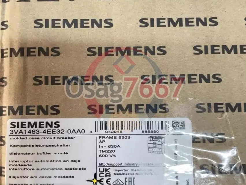 Автоматический выключатель SIEMENS 3VA1463-4EE32-0AA0 Circuit breaker