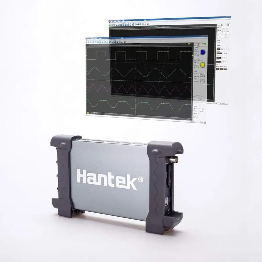 Осциллограф 6074BD 2 in 1 Bandwidth 70MHz 4CH Digital Oscilloscope + Waveform Ge — фото лота 1