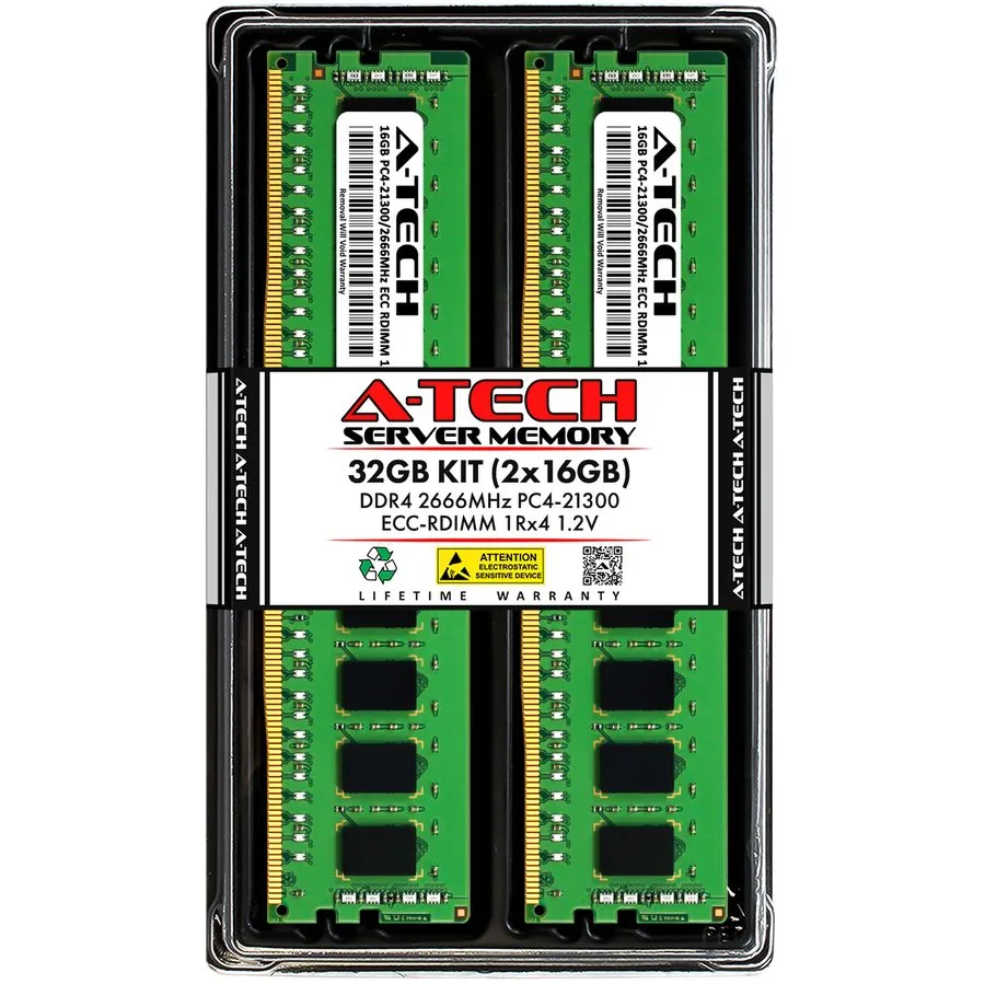 Модуль памяти 8GB 1Rx4 PC4-2400 RDIMM Supermicro X11SDW-14CN-TP13F+ X12SDV-4C-SP