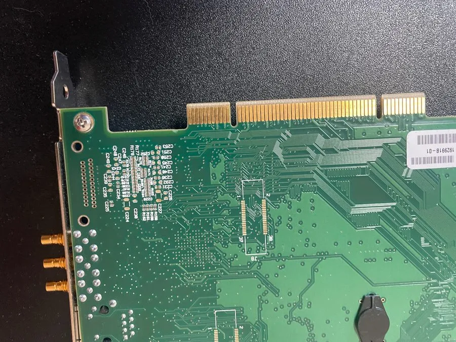 Плата National Instruments PCI-1588 board part number 192991B-01 interface