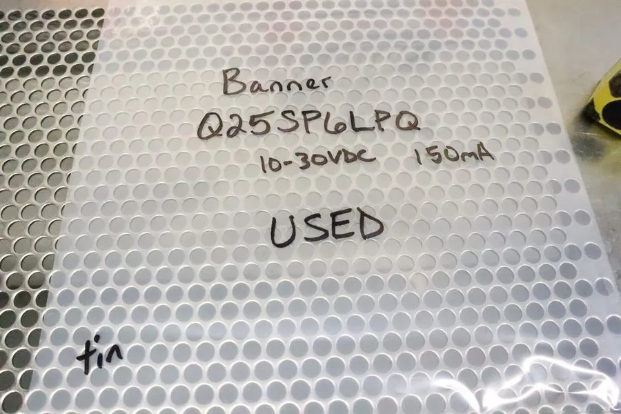 Фотоэлектрический датчик Banner Q25SP6LPQ Photoelectric Sensor 10-30VDC PNP M12