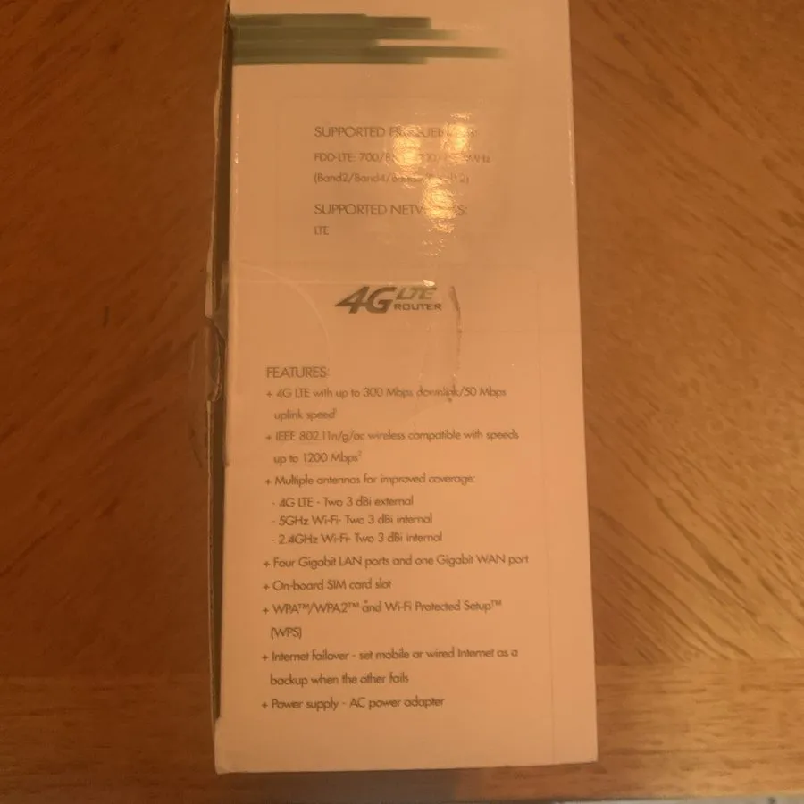Маршрутизатор D-Link DWR-961 US Cellular 4G LTE Wireless Router AC1200 Complete — фото лота 2