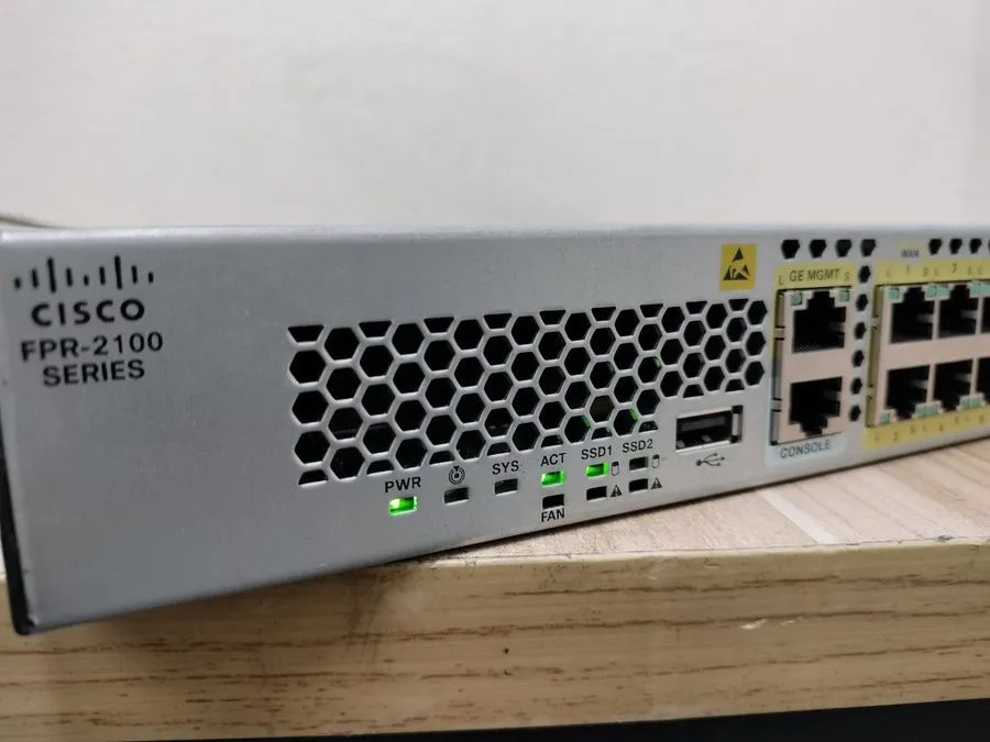 Межсетевой экран Cisco Firepower FPR-2110 Firewall 16GB RAM 100GB SSD FTD 6.x.x