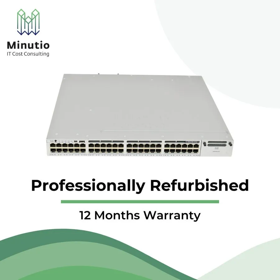 Коммутатор Cisco WS-C3850-48PW-S