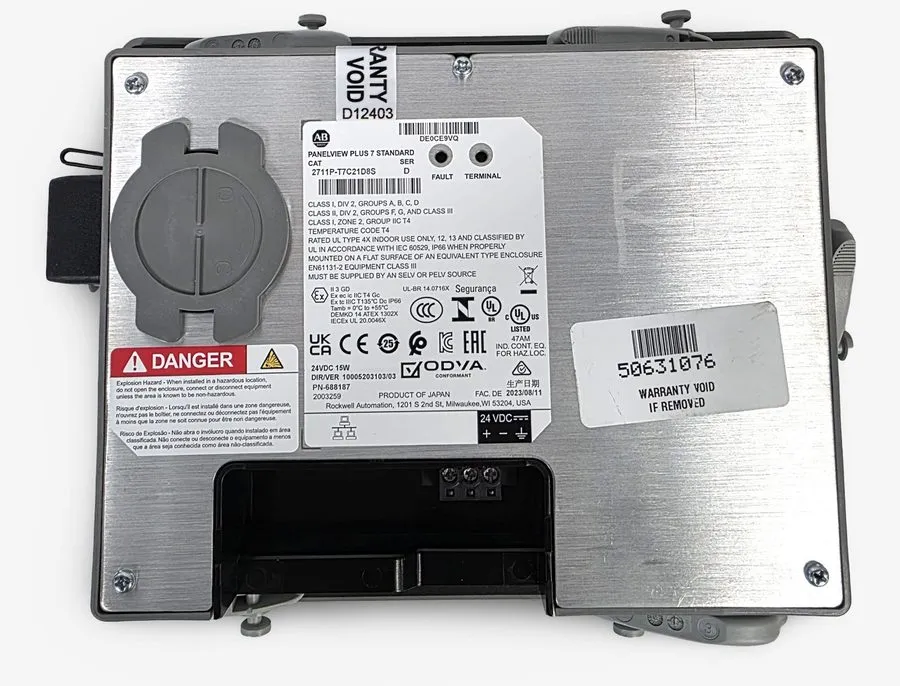 Панель оператора 2711P-T7C21D8S Allen Bradley PanelView Plus 7 Standard 7 Termin