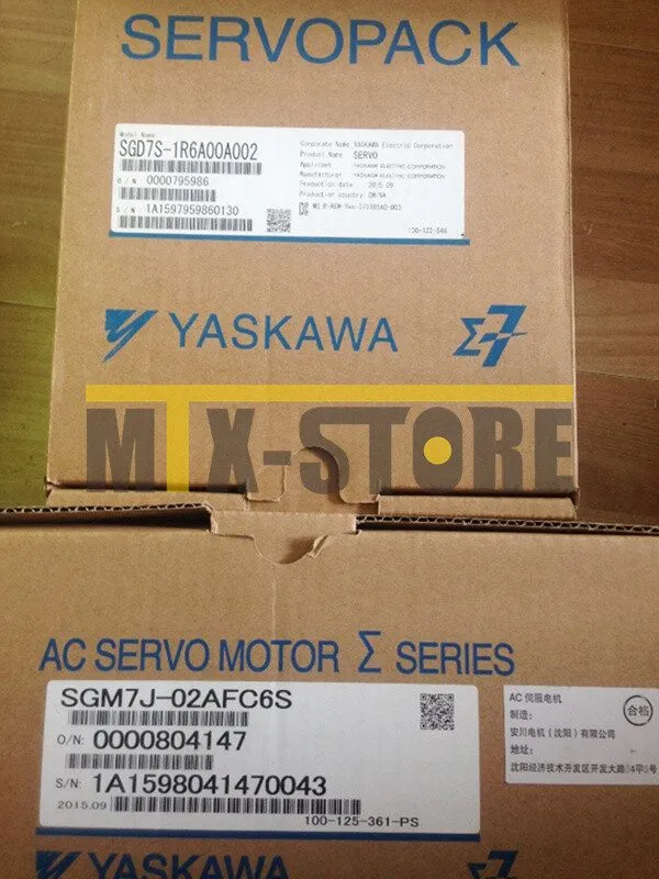 Привод ones Yaskawa SGM7J-02AFC6S+SGD7S-1R6A00A002