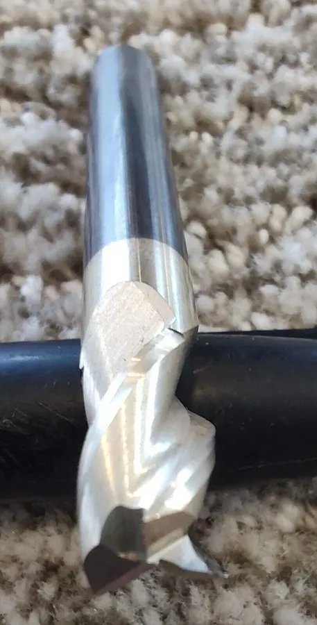Режущий инструмент 3/8 SGS CARBIDE END MILL 34738 3FLUTE SQUARE 3/8 SHANK DIA, 1