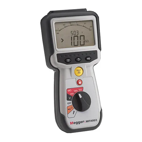 Тестер Megger MIT400/2 Insulation Resistance Tester 1000V