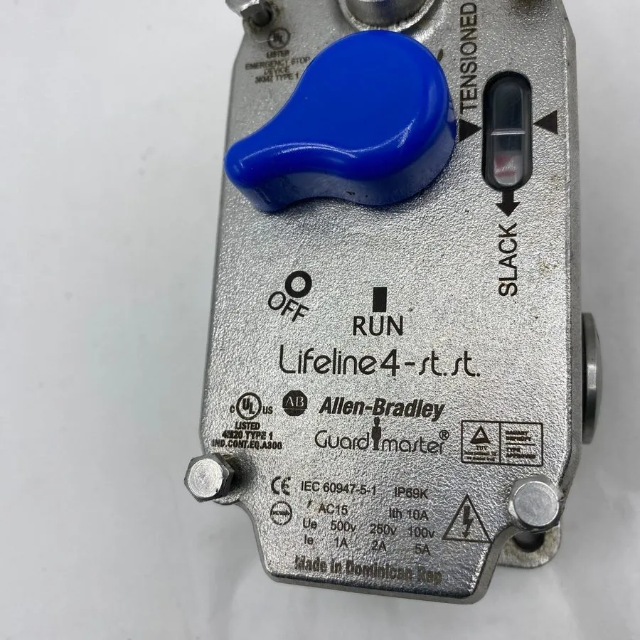 Реле безопасности Allen Bradley 440E-L22BNSM Guardmaster Lifeline 4 Safety Pull  — фото лота 1