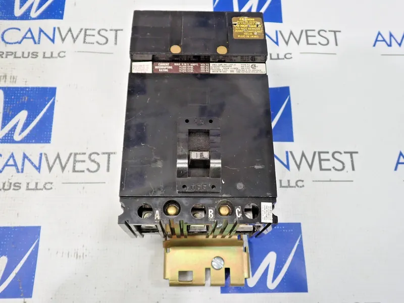 Автоматический выключатель SQUARE D FA36015 FA I-LINE 3 POLE 15 AMP 480v GREY LA — фото лота 2