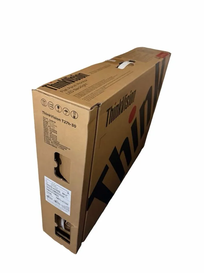 Монитор Lenovo ThinkVision T27h-30 27" WQHD WLED LCD Monitor 16:9 Raven Black