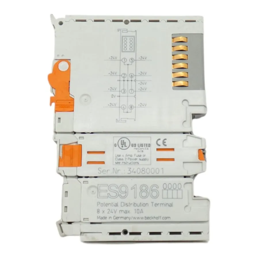 IIoT-устройство Beckhoff ES9186 Potential Distribution Terminal