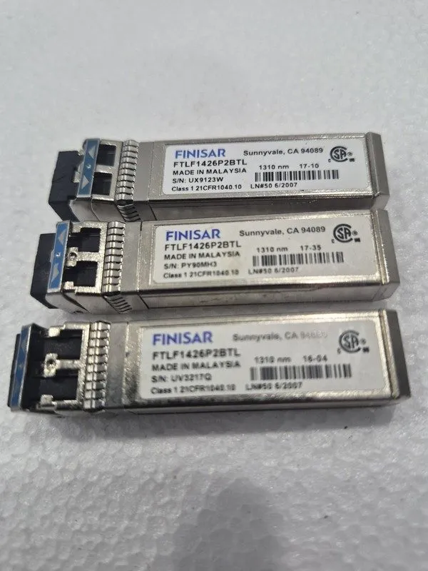 Трансивер Finisar FTLF1318P3BTL 1.25 Gb/s SFP-LX 1310nm 10km SMF transceiver