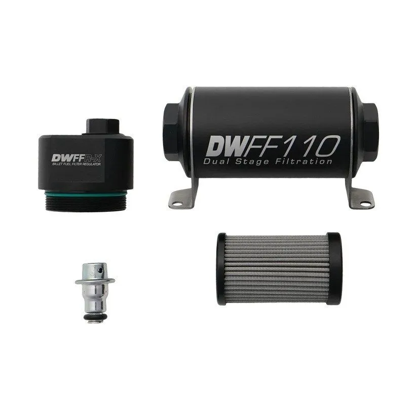 Трубопроводная арматура DeatschWerks 8-FFR-110-010K Billet Fuel Pressure Regulat
