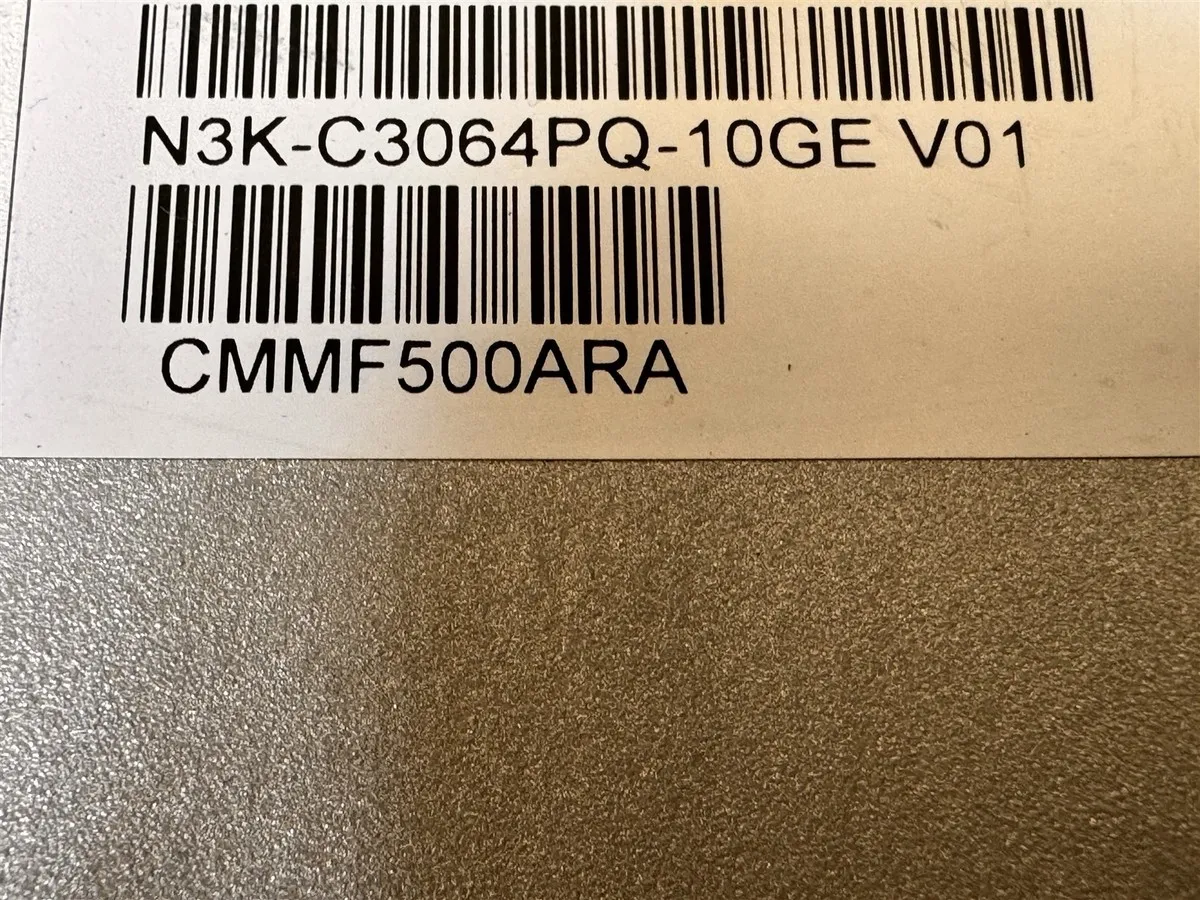 Коммутатор Cisco Nexus 3064-X N3K-C3064PQ-10GX 48-Port 10GbE SFP+ Switch Double  — фото лота 2