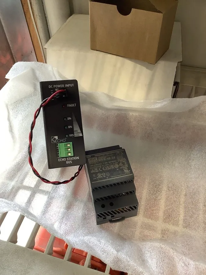 Блок питания ETC E-SPS-DIN Echo Station Power Supply 7186A1212 DIN Rail Lighting — фото лота 1
