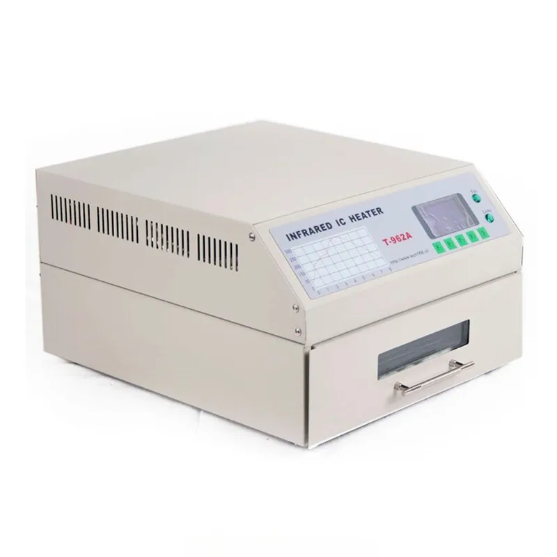 Паяльное оборудование T-962A Desktop Reflow Oven Infrared IC Heater Soldering Ma