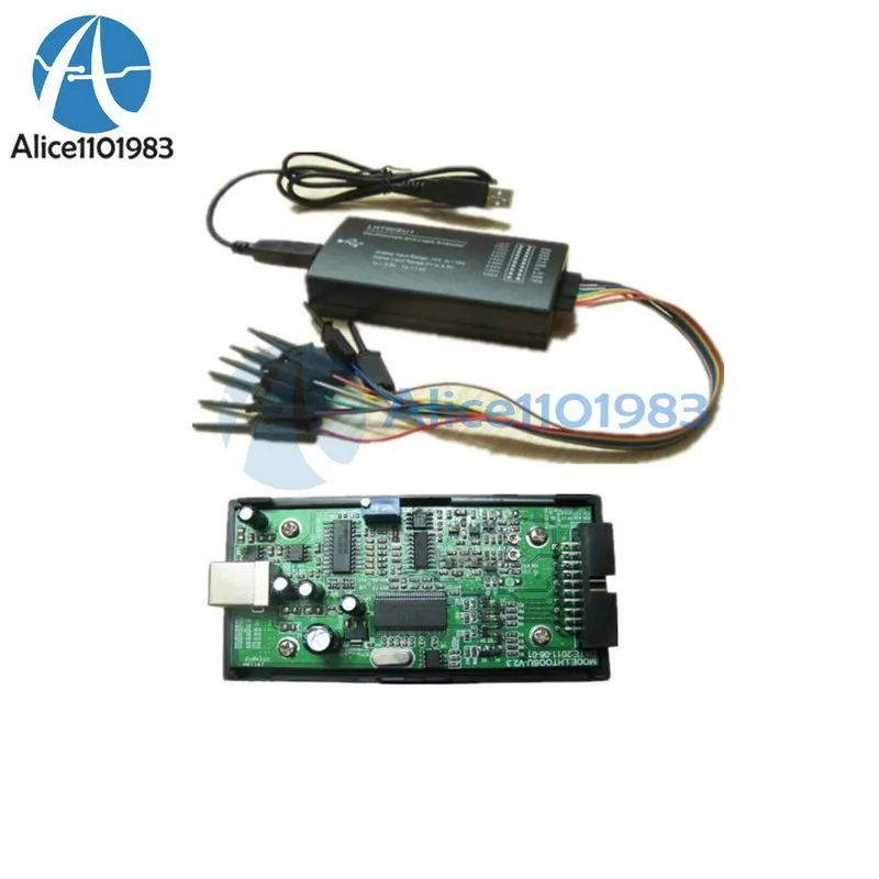 Осциллограф LHT00SU1 Logic Analyzer Virtual Oscilloscope I2C IIC SPI CAN Uart 2  — фото лота 1