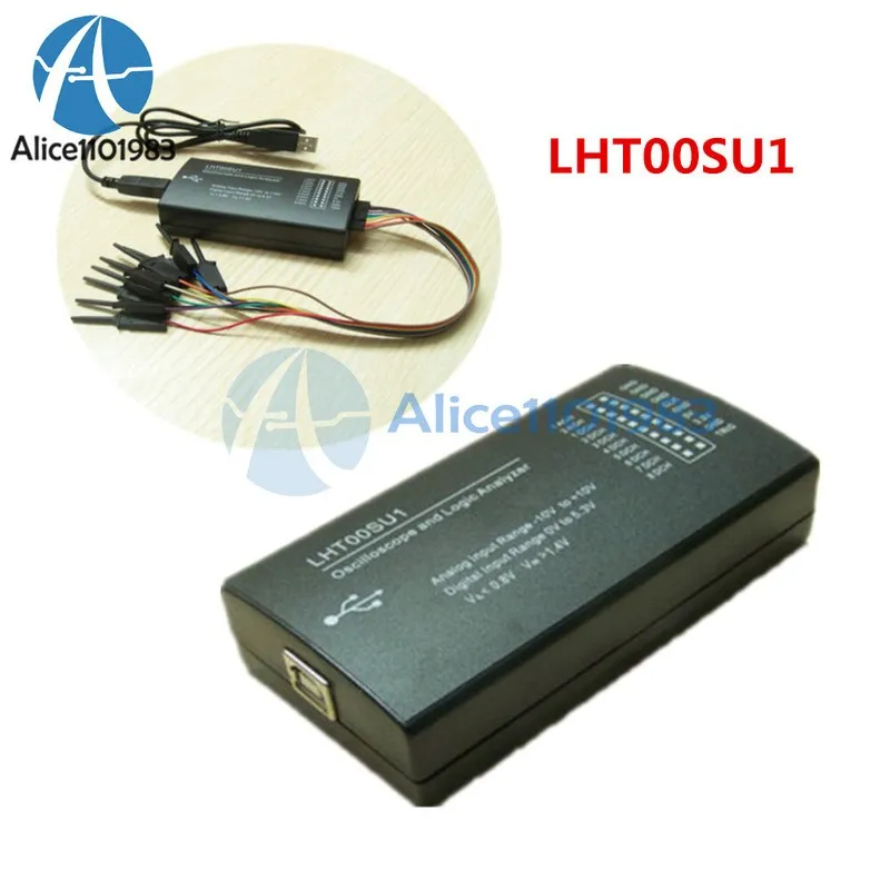 Осциллограф LHT00SU1 Logic Analyzer Virtual Oscilloscope I2C IIC SPI CAN Uart 2  — фото лота 2