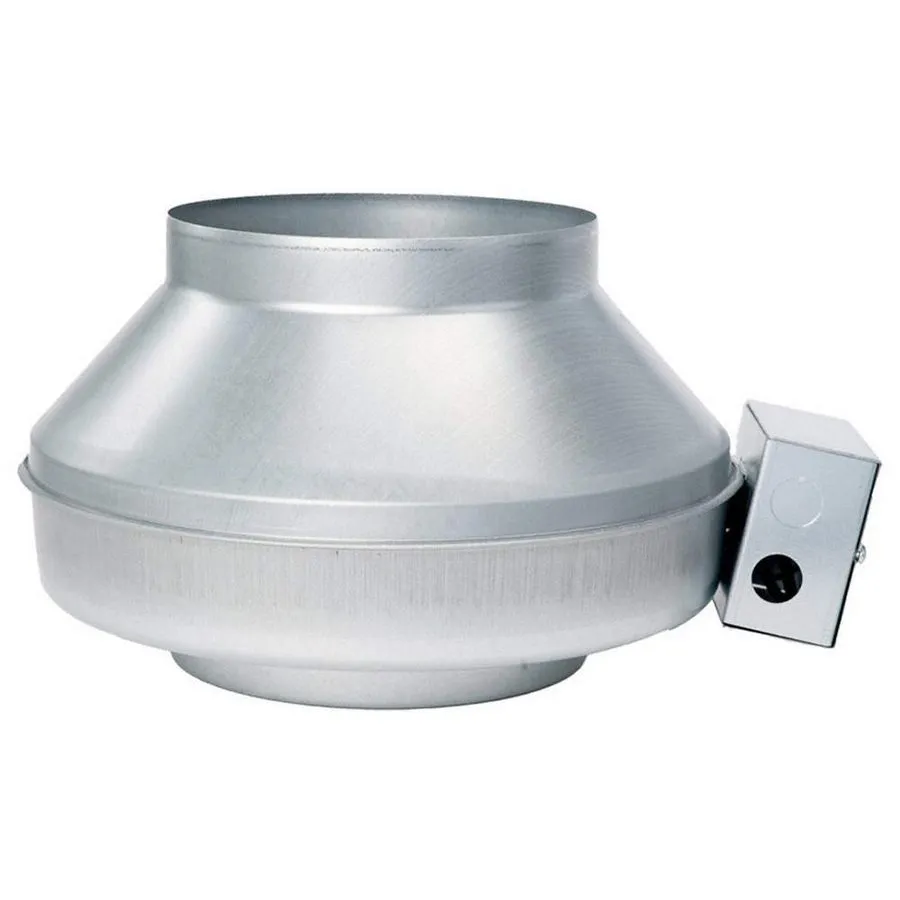Вентилятор FANTECH FG 8 EC Steel 13"D,15.3"H,8"W Inline Duct Fan 22N754 — фото лота 1