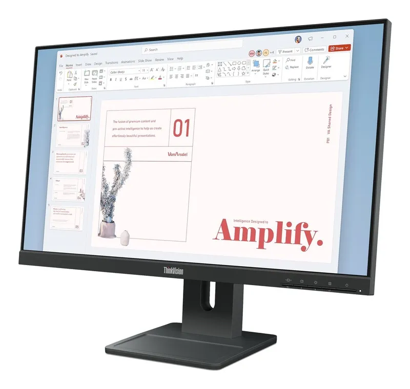 Монитор Lenovo ThinkVision E24-40 24 Class Full HD LED Monitor 16:9 Raven Black