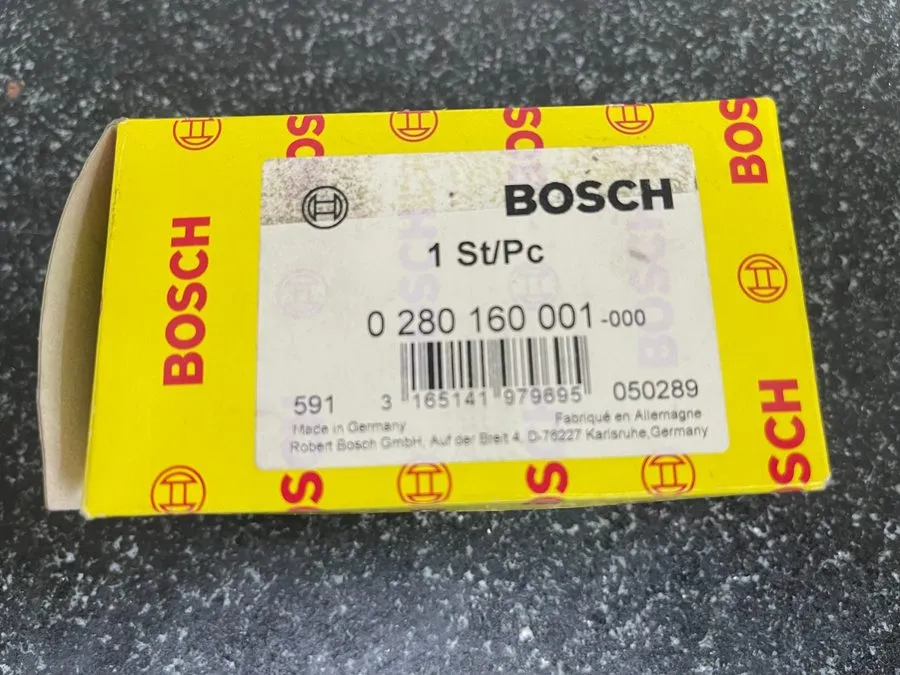 Клапан Porsche 912 914 BOSCH Fuel Pressure Regulator Control Valve 0280160001 — фото лота 2