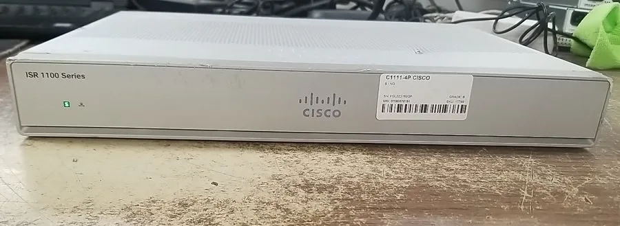 Маршрутизатор Cisco ISR C1111-4P 4-Port Gigabit Ethernet Router Rackmount