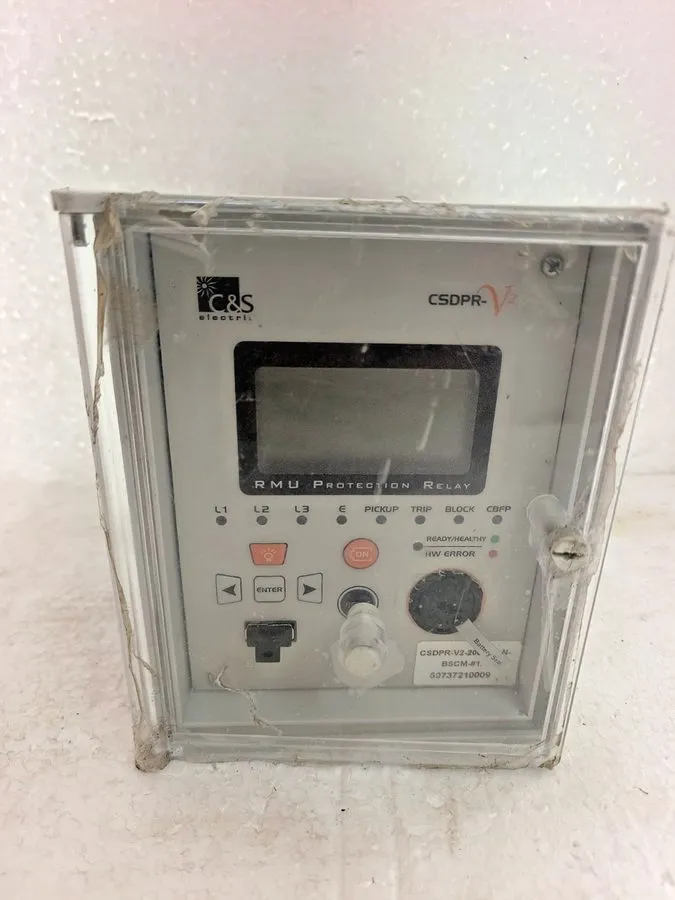 Реле защиты C&S Electric CSDPRV2 200-D L-N-BSCM-#1 powered protection relay 5A 2 — фото лота 1
